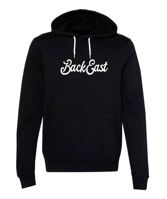 Back East Script Hoodie